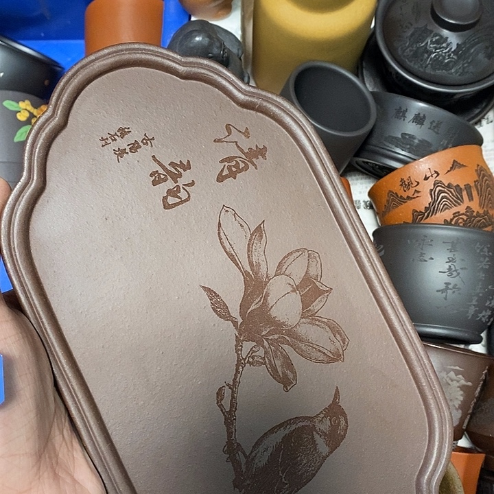 茶杯紫砂瑕疵不退不换