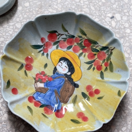 炉景德镇釉下手绘陶瓷 