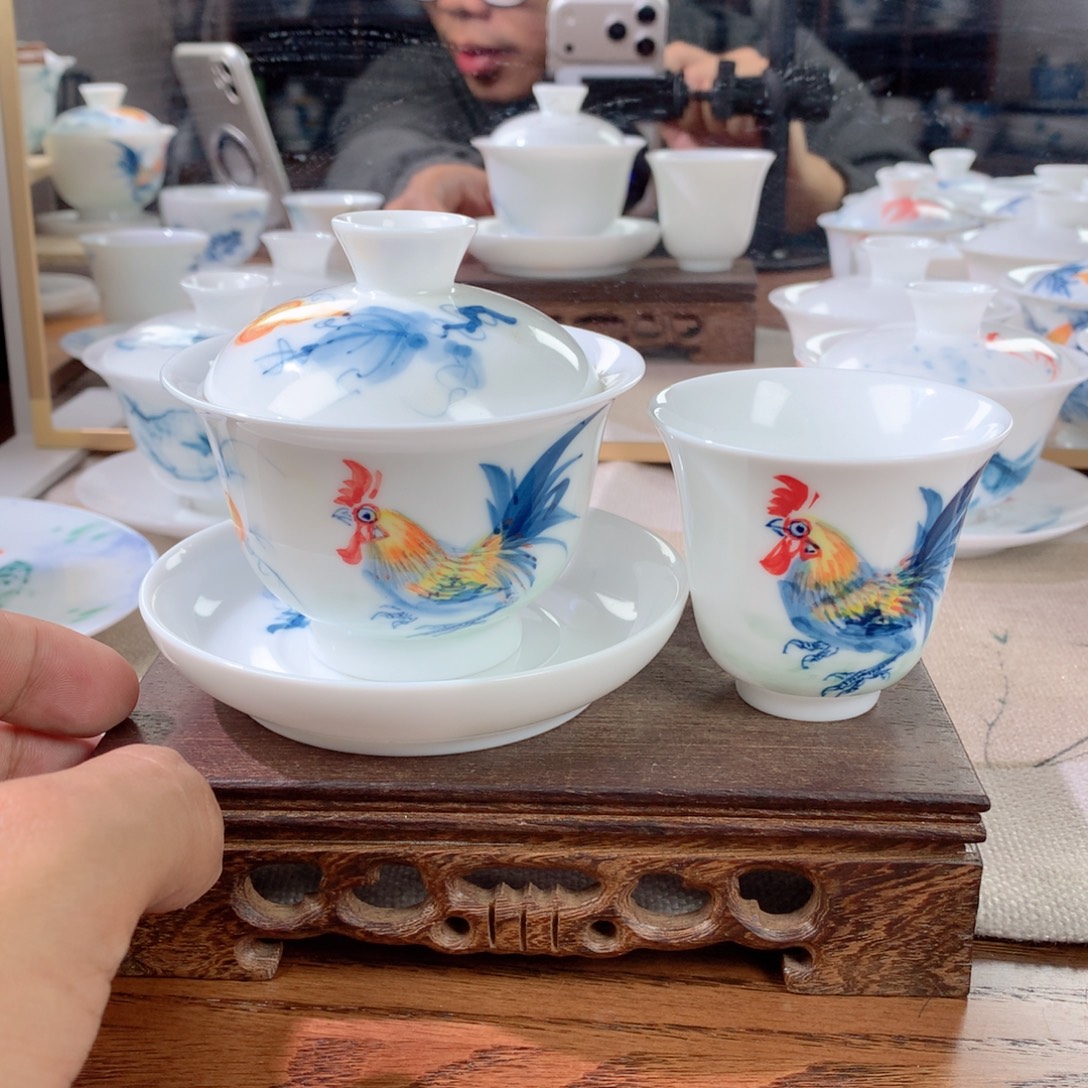 葫芦公鸡三件套130c