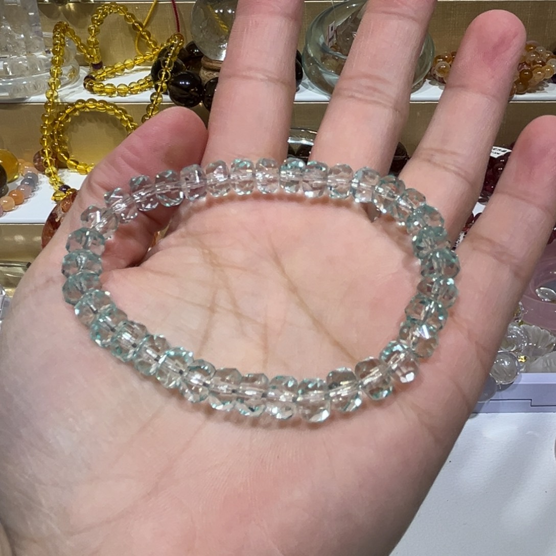 非金属7托帕车轮切面手串