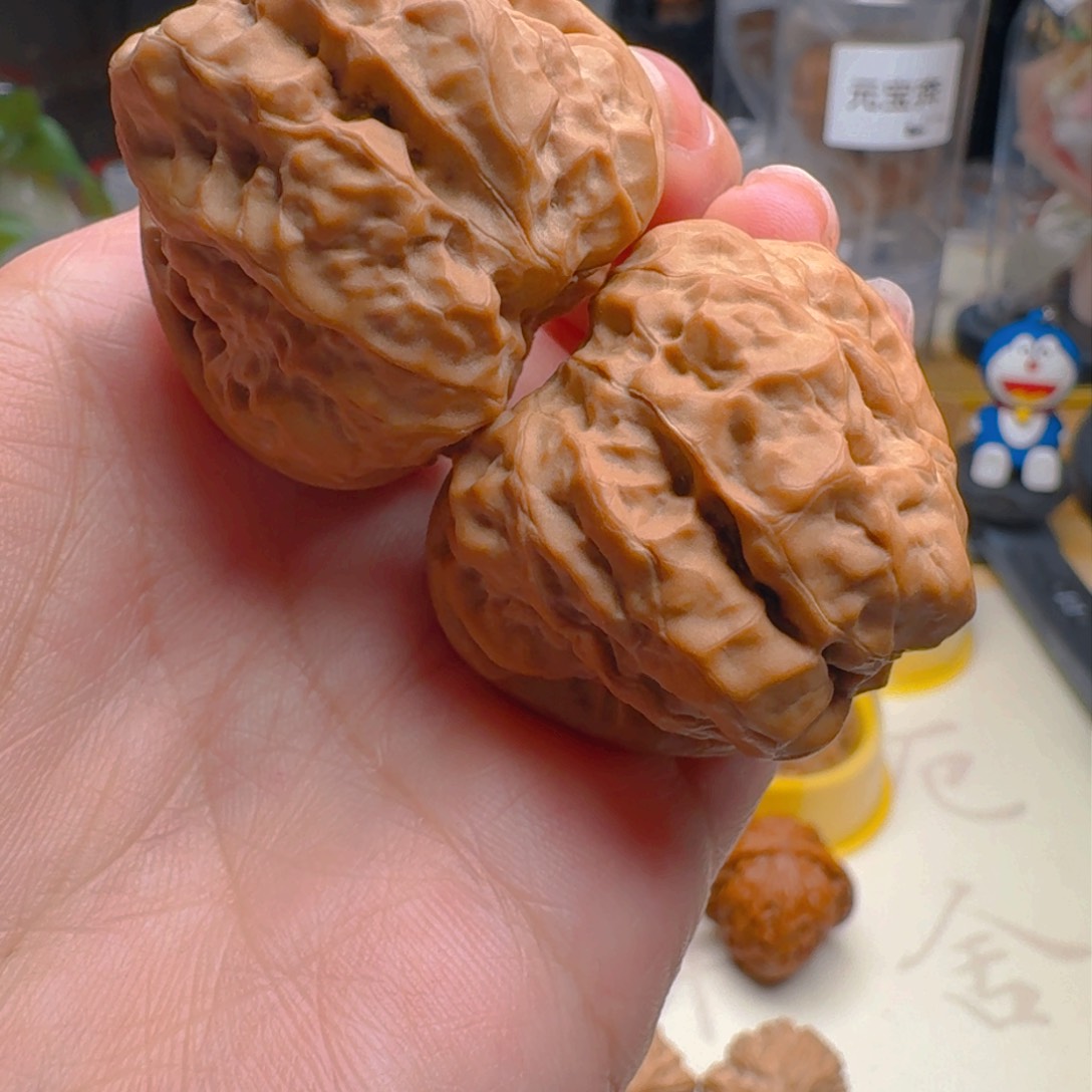 核桃把件41肚蛤蟆头