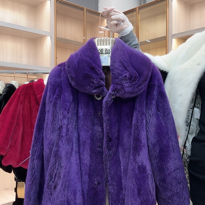 翻领紫色款yh0457