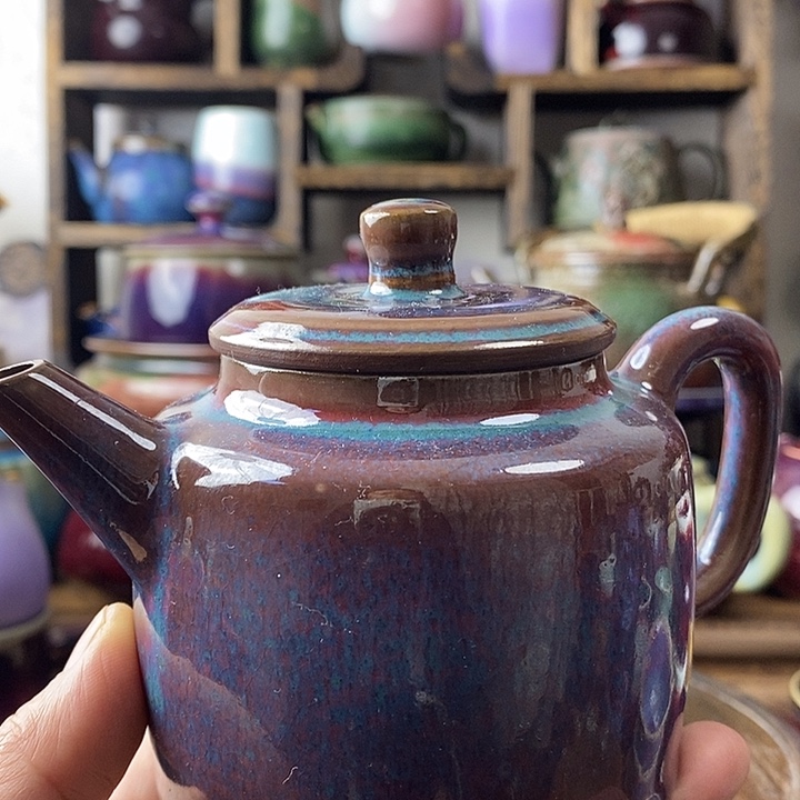 中国神后钧瓷茶具