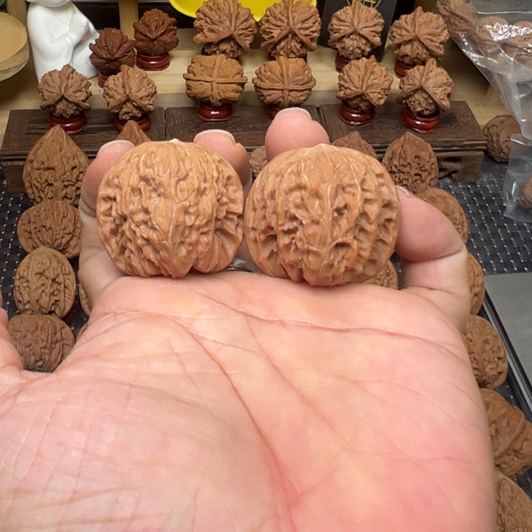 把件文玩核桃双十一福利全品山地磨盘38