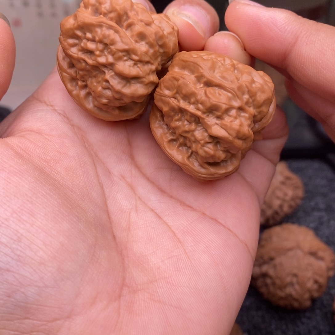 文玩核桃把件34蛤蟆头362