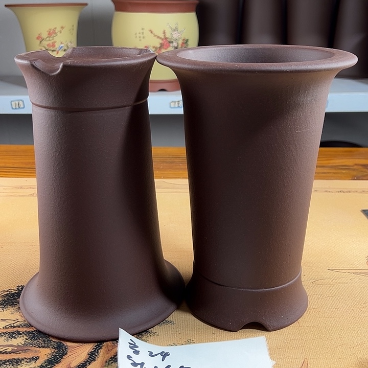 紫砂花盆紫砂兰花盆276