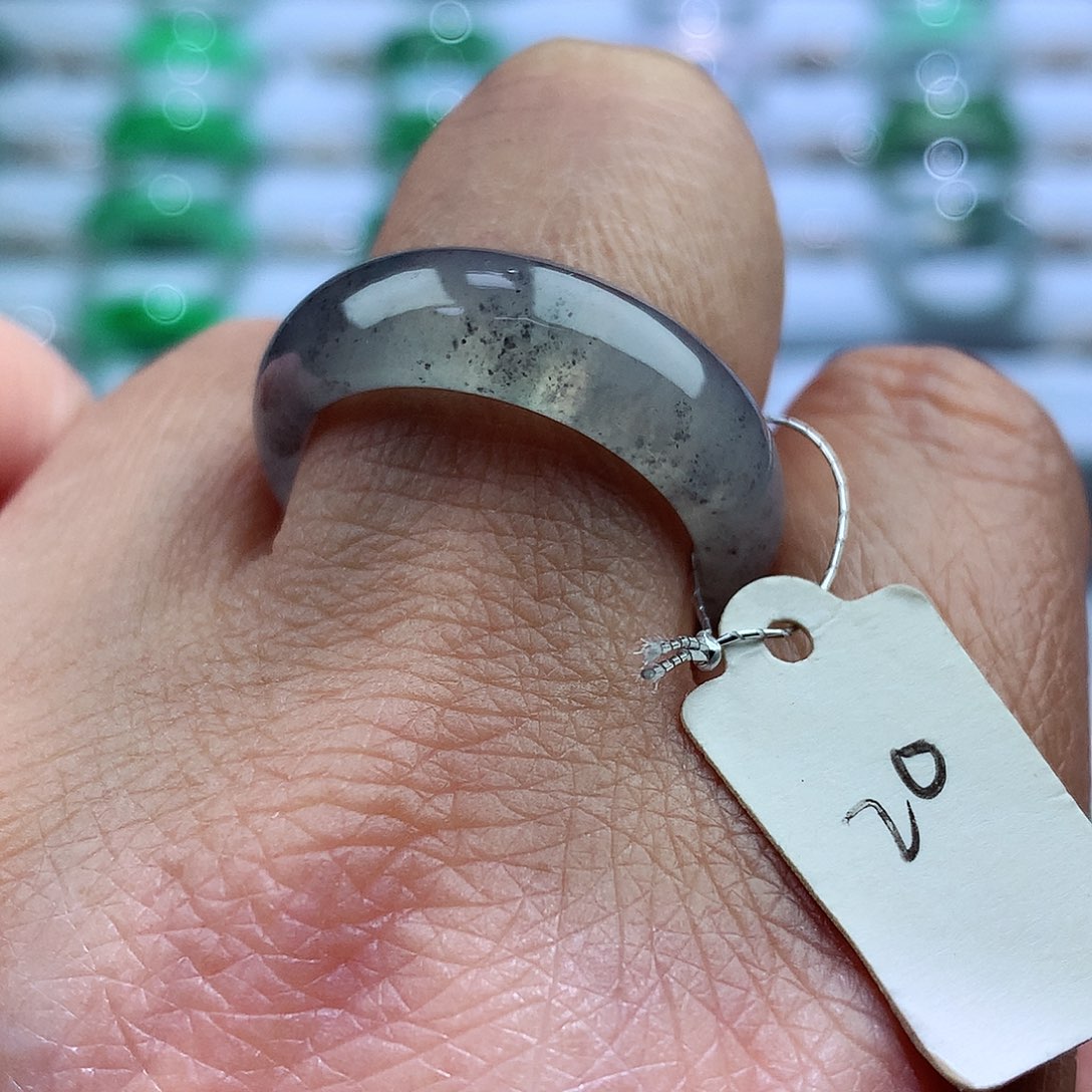 未镶嵌戒指翡翠20号