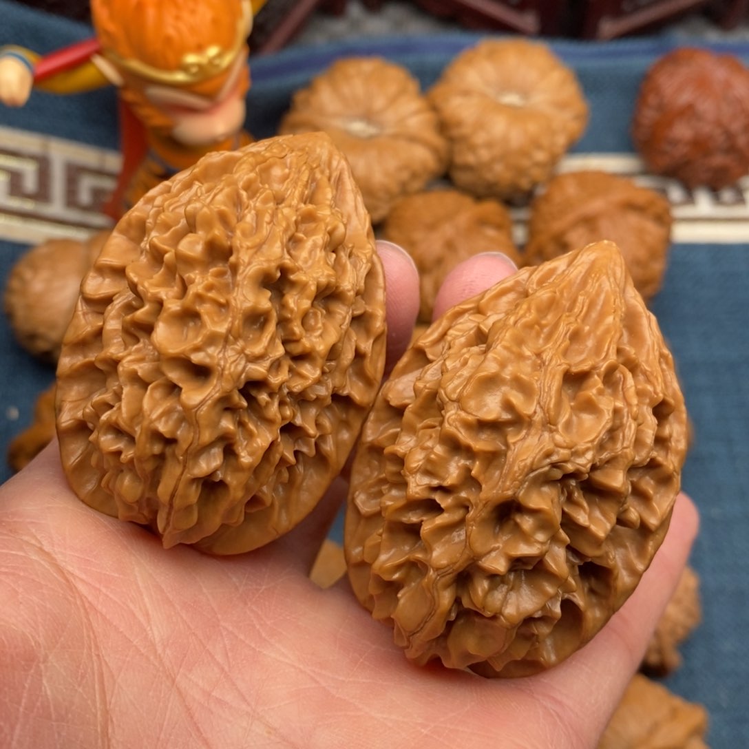 文玩核桃把件38全品毕业招财鼠