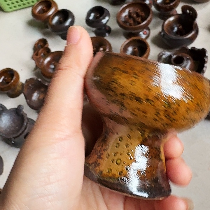 奶***猫景德镇陶瓷艺术油灯