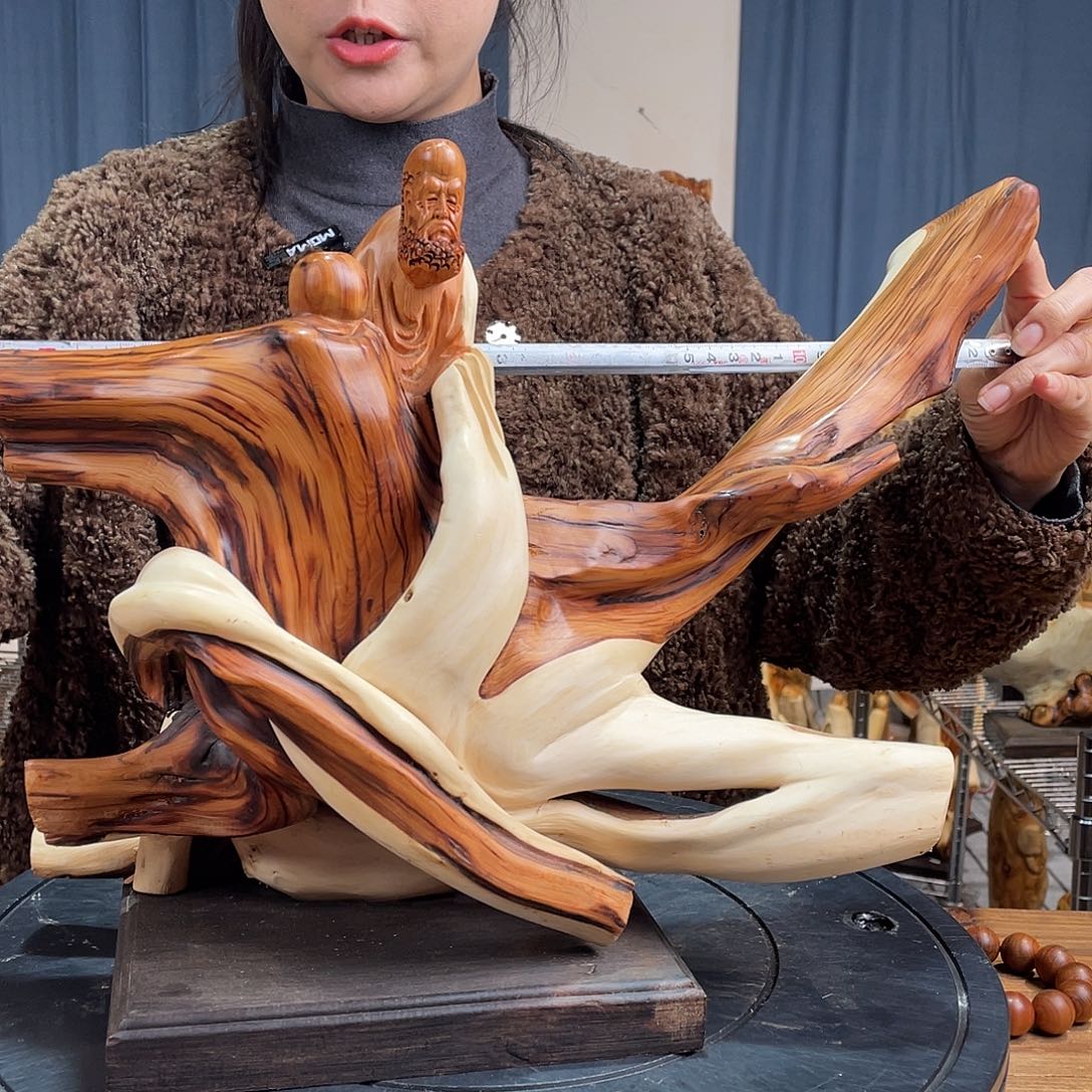 柏木（崖柏）随型艺术根雕