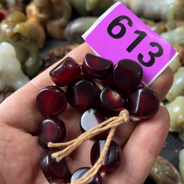 玛瑙/玉髓合金颈饰