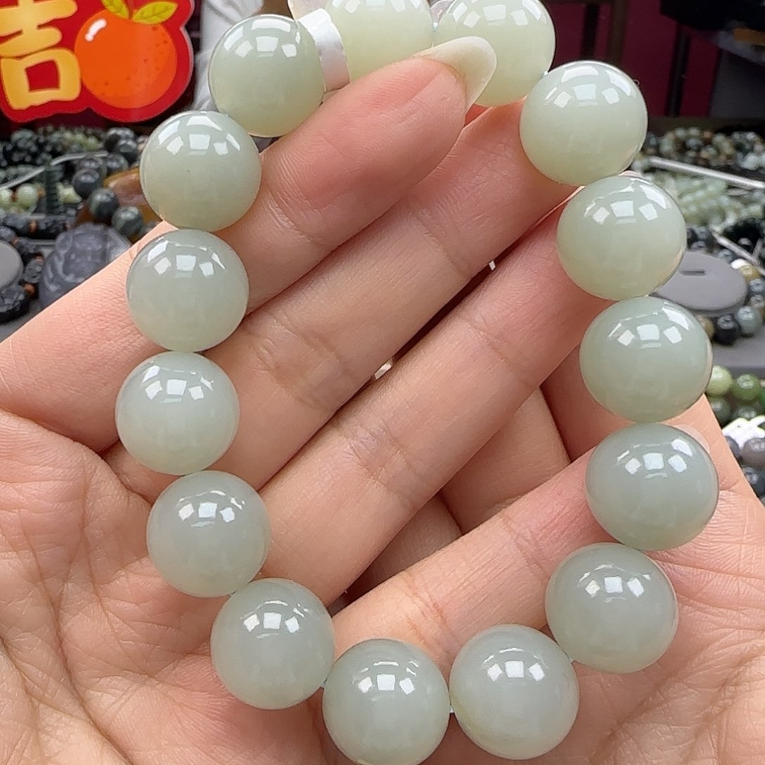 和田玉手链未镶嵌