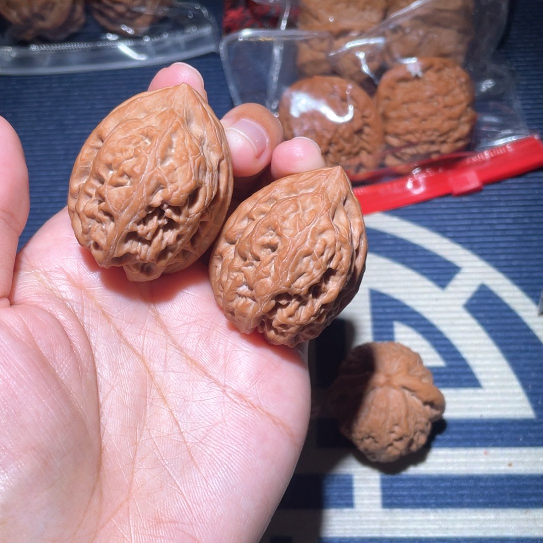 文玩核桃吊坠K*?平谷火苗42