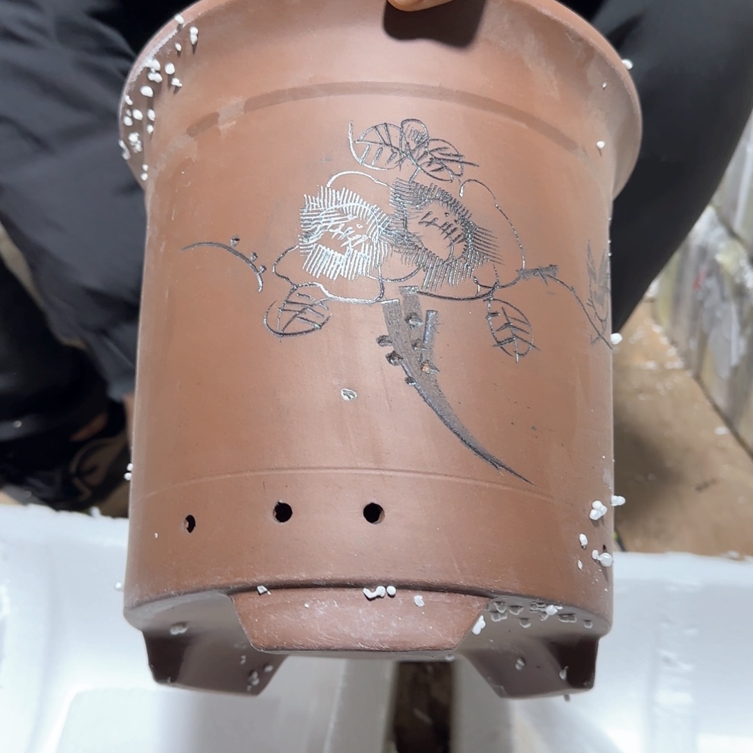 紫砂花盆口径20厘米