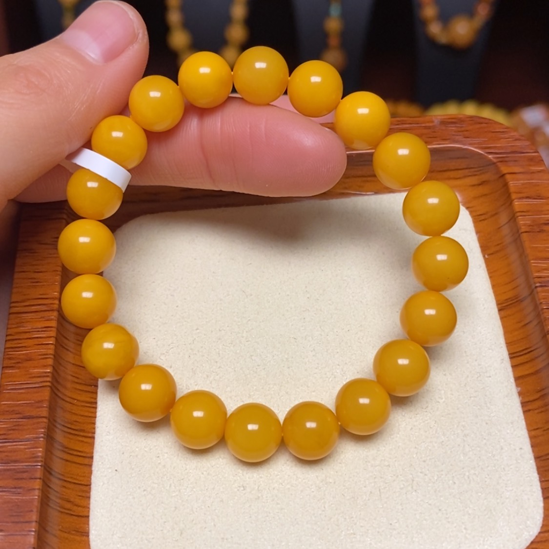 【闪购商品】蜜蜡手链未镶嵌手串