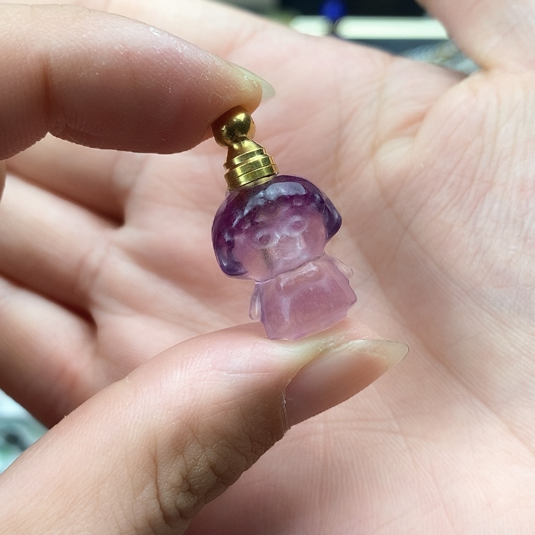 查罗石颈饰合金天然