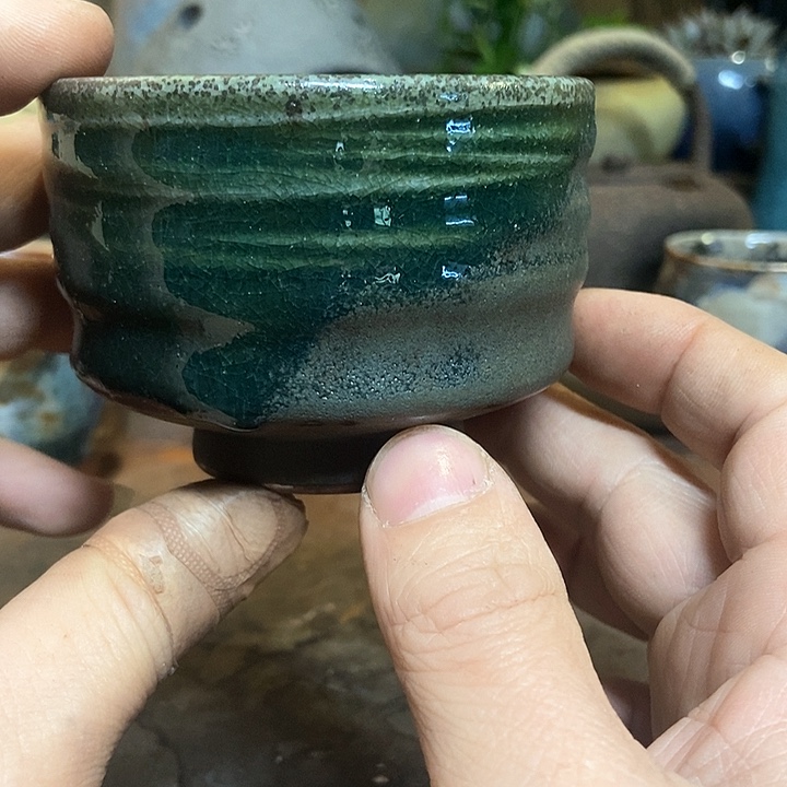 盘手工高温原矿窑变