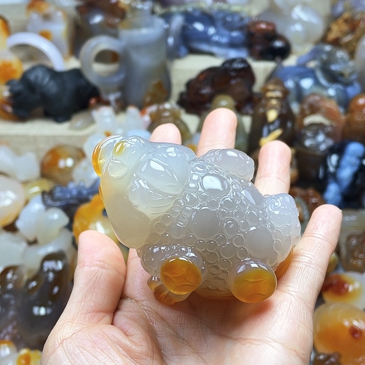 玛瑙/玉髓饰品未镶嵌