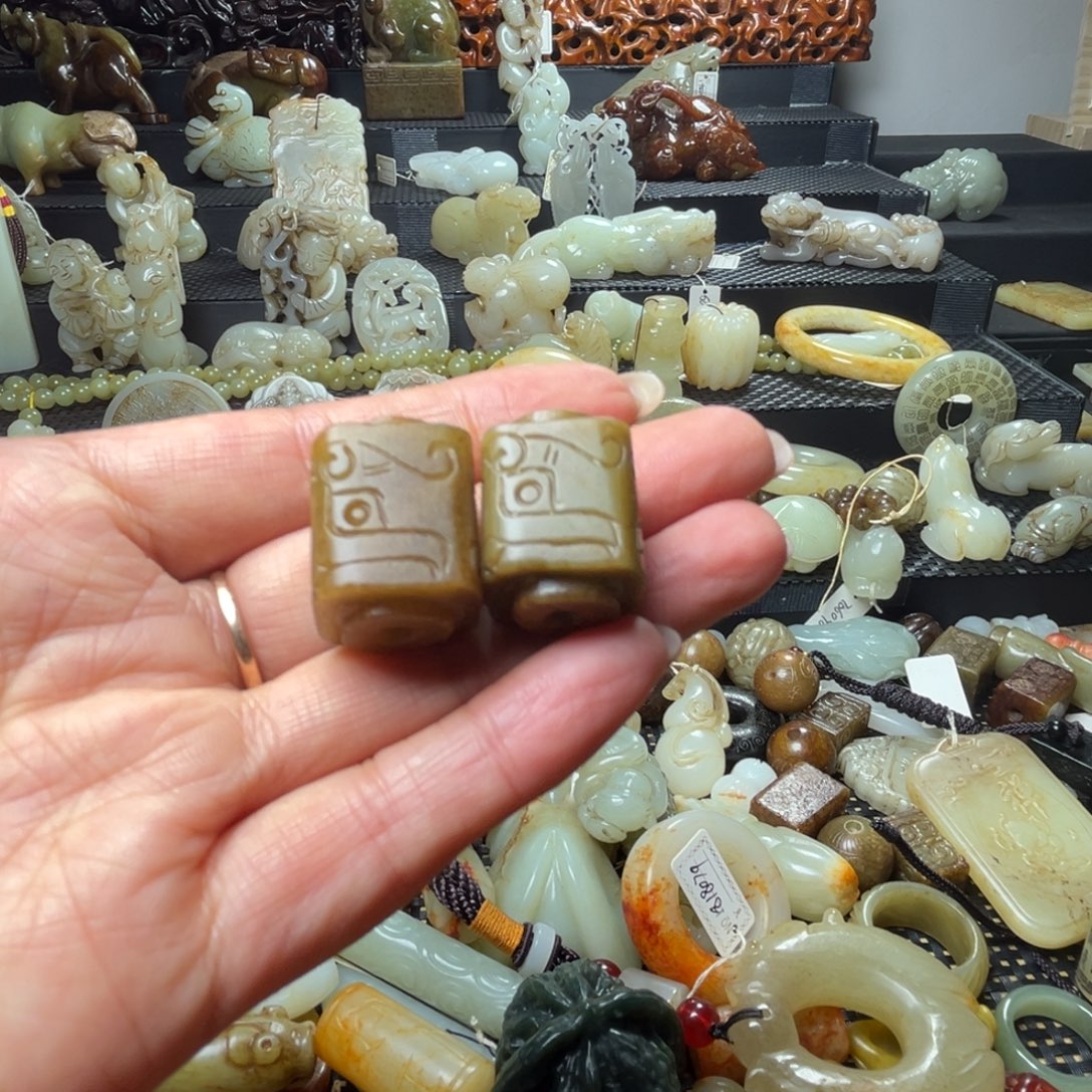 ◎***和田玉未镶嵌颈饰