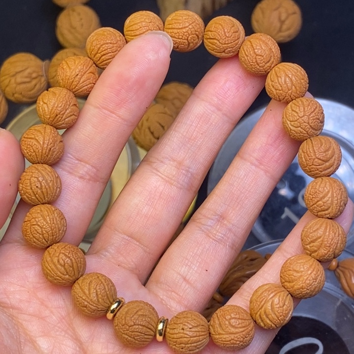 吊坠桃核秦岭龙纹桃核22