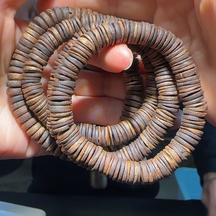 沉香手串药片珠1.0手串12克多样性发其一