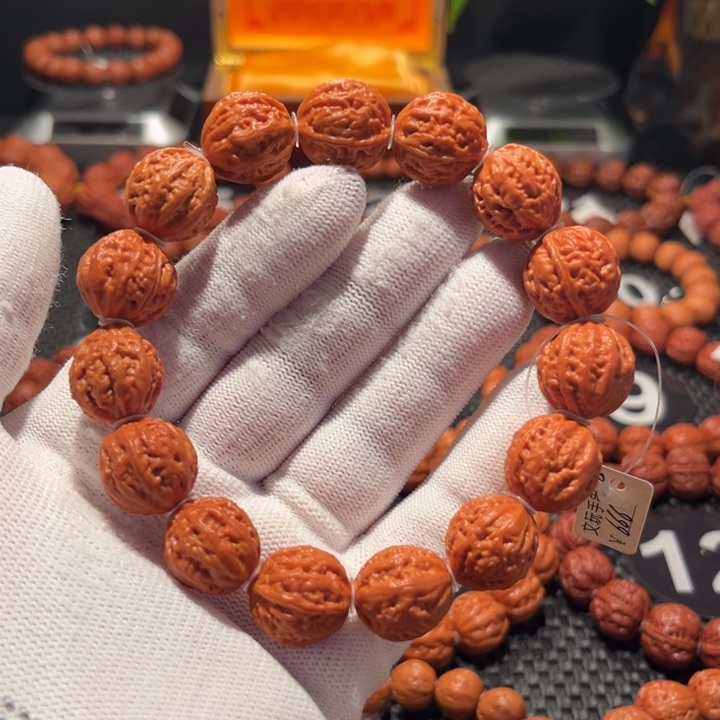 文玩核桃手串核桃手串1.7尺寸全品