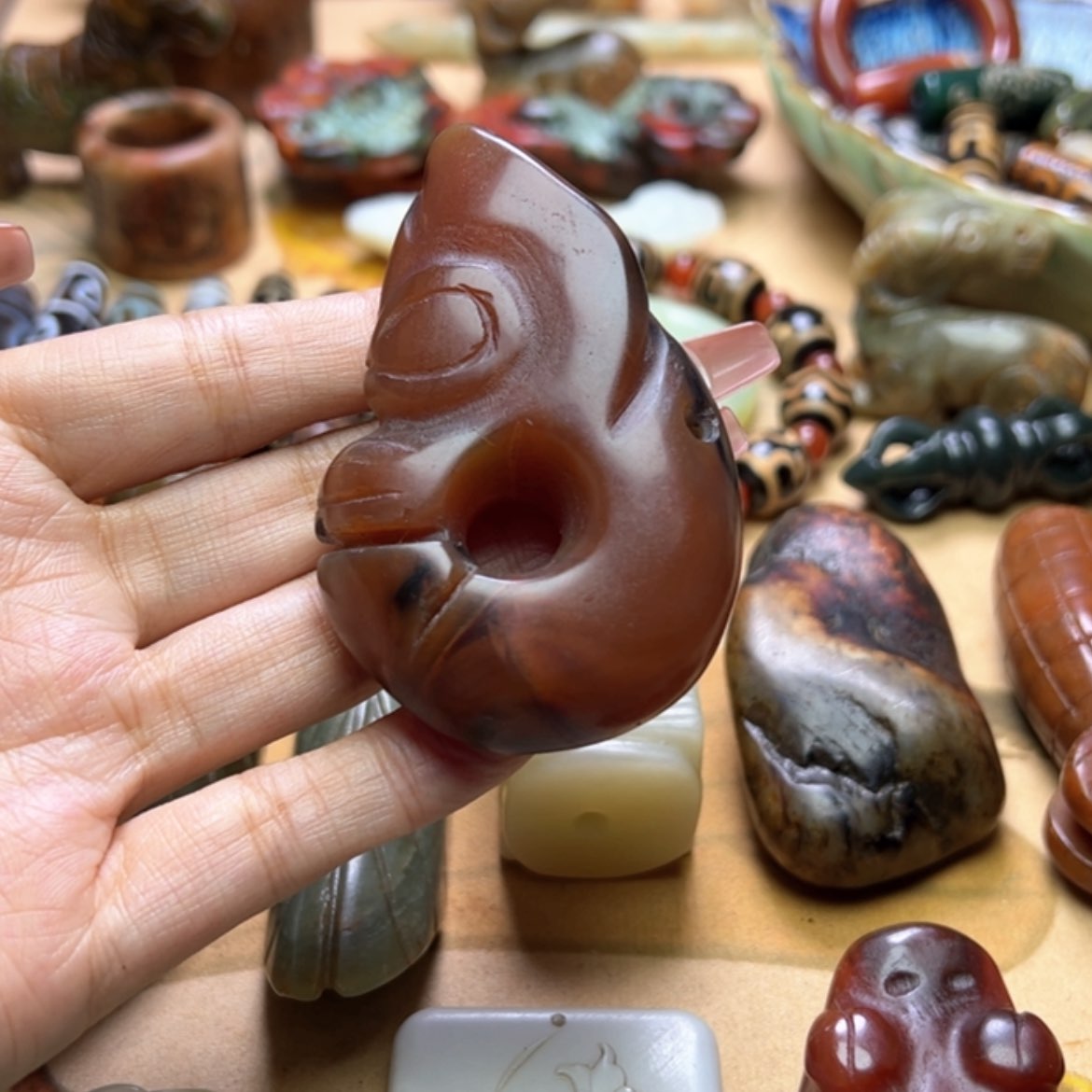 【闪购商品】玛瑙/玉髓颈饰未镶嵌