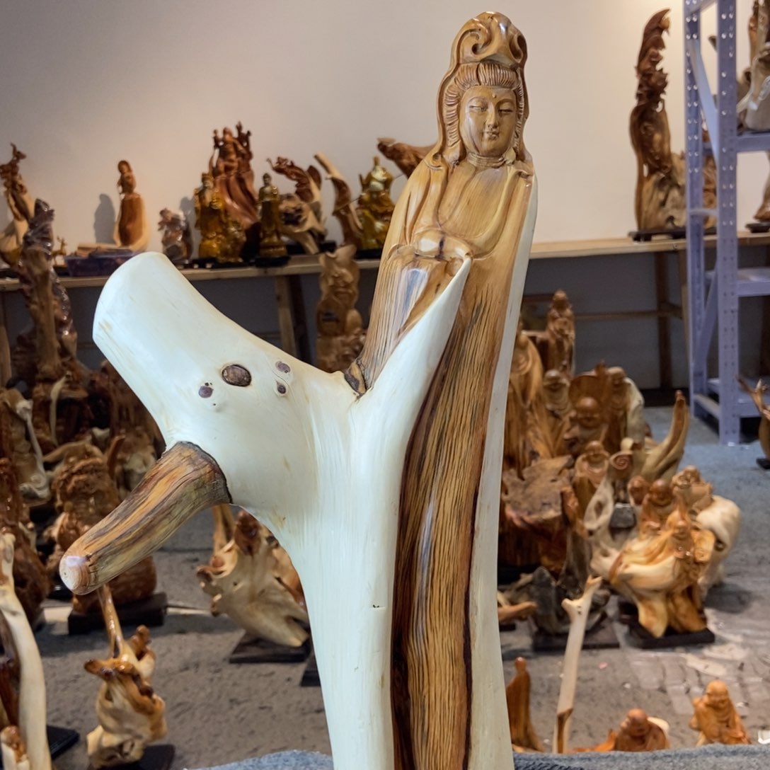 柏木（崖柏）太行崖柏根雕摆件