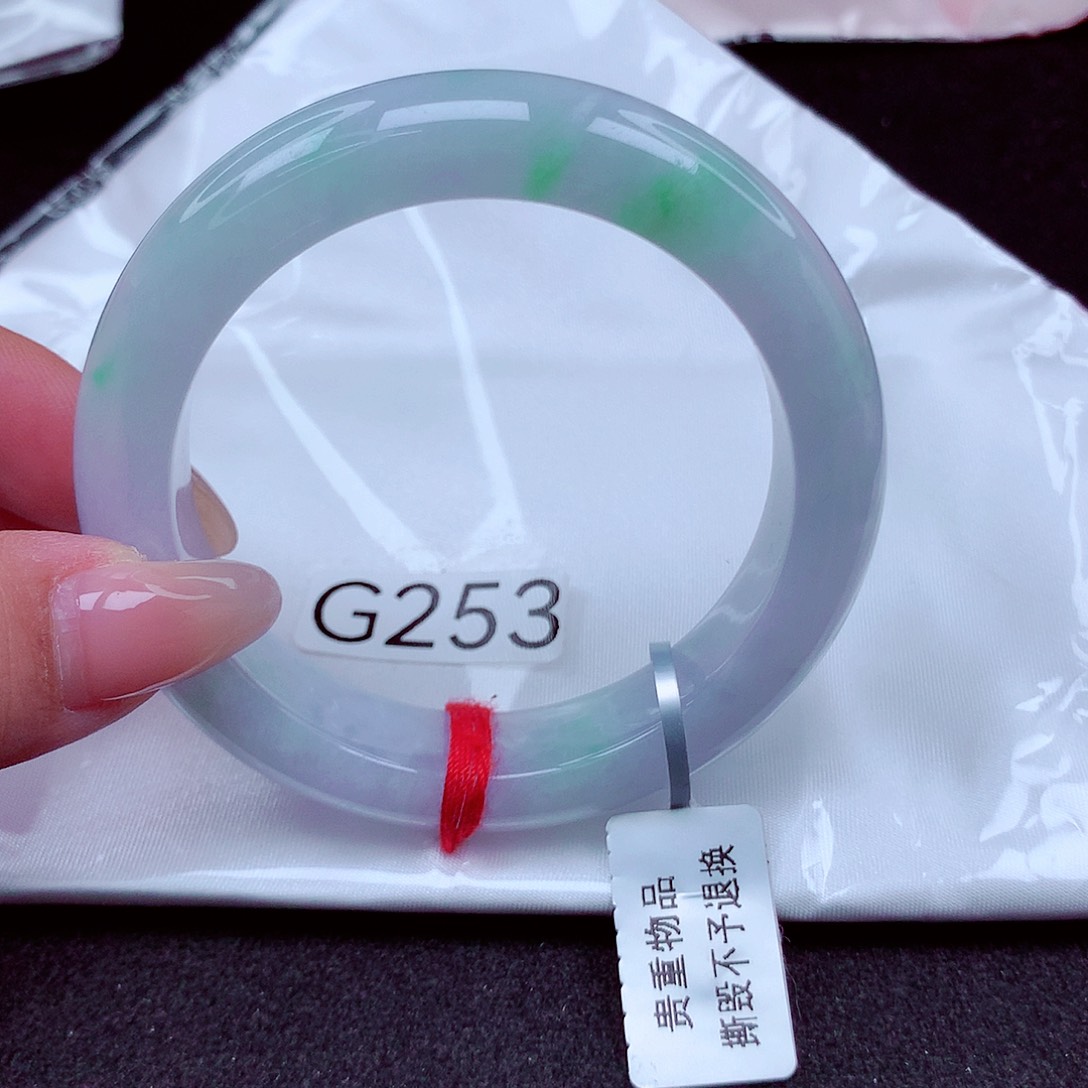 翡翠未镶嵌手镯天然缅甸翡翠A货玉手镯