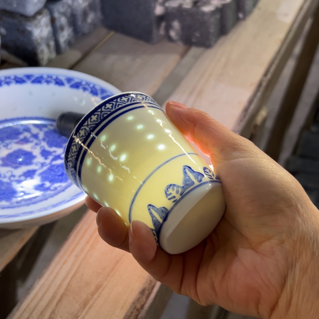 碗青花玲珑可乐杯150毫升