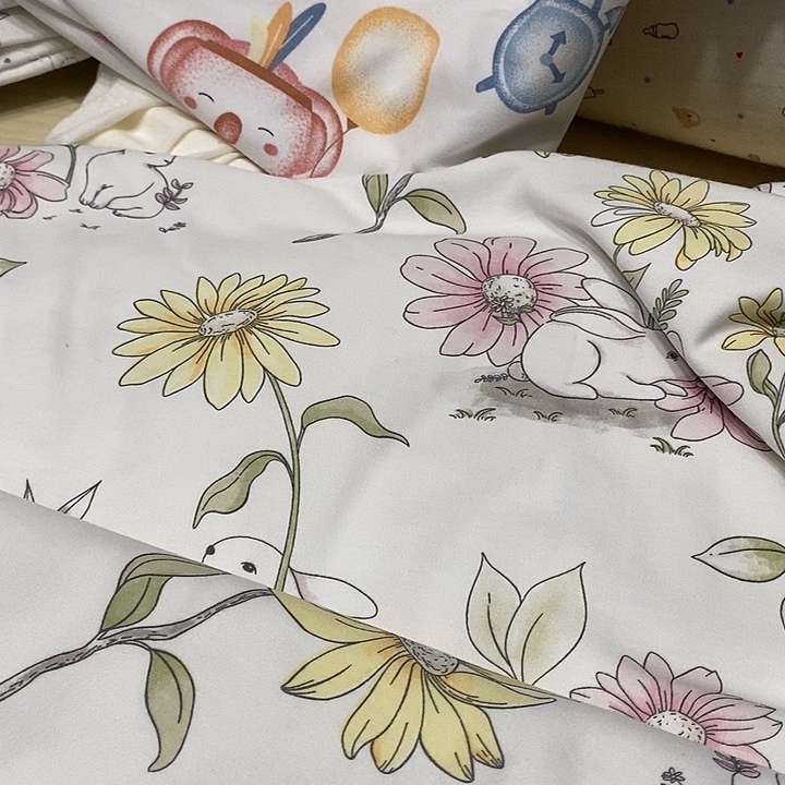 无纺布棉全棉双面针织2米