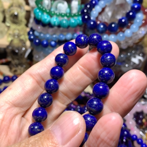 青金石手链未镶嵌手串10mm