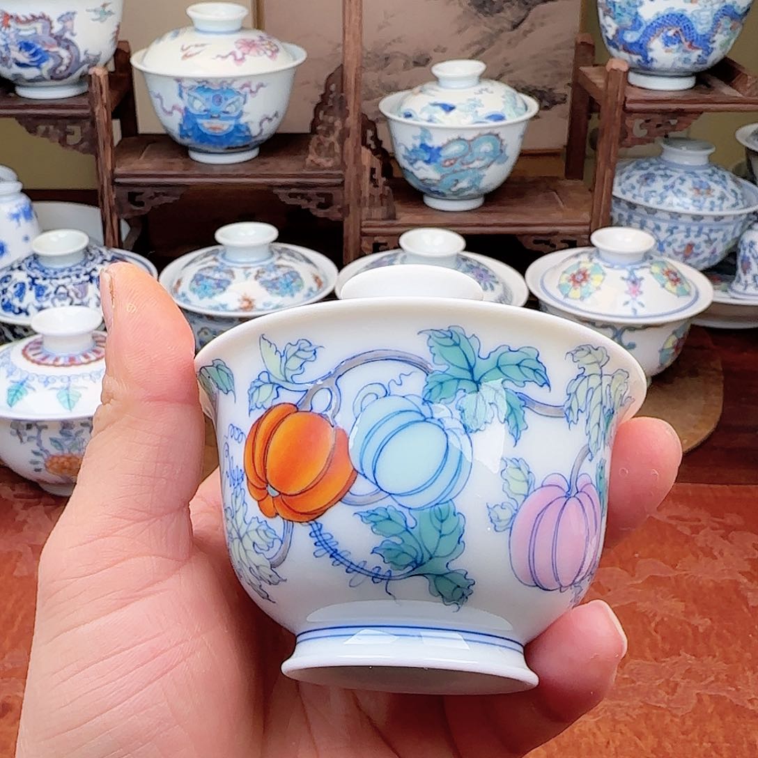 主人杯福****家主人杯盖碗