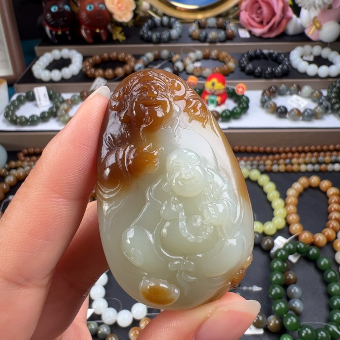 和田玉手链未镶嵌财富双收 人才两旺