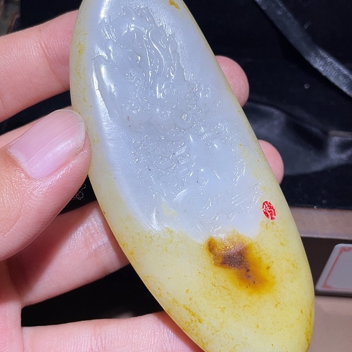 和田玉颈饰未镶嵌Y