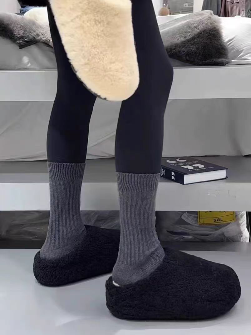 2025新款弹力显瘦中筒袜