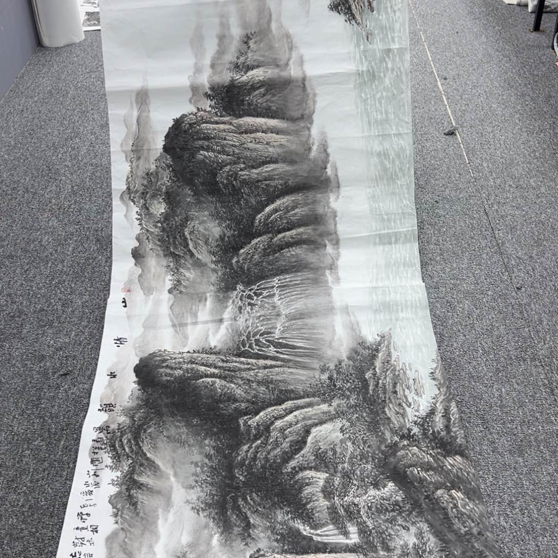 国画纯手绘字画宣纸