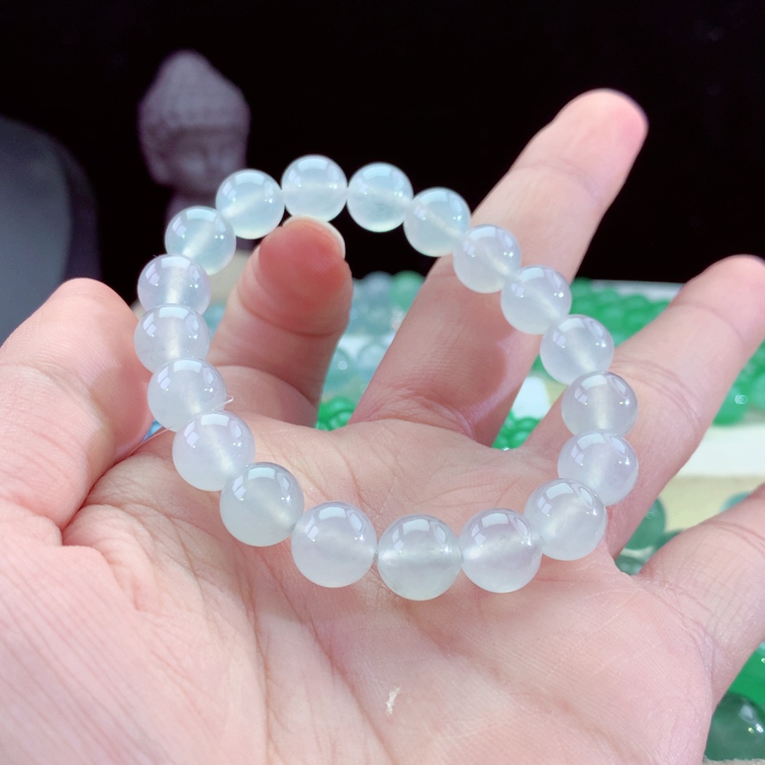 翡翠手链未镶嵌卡10