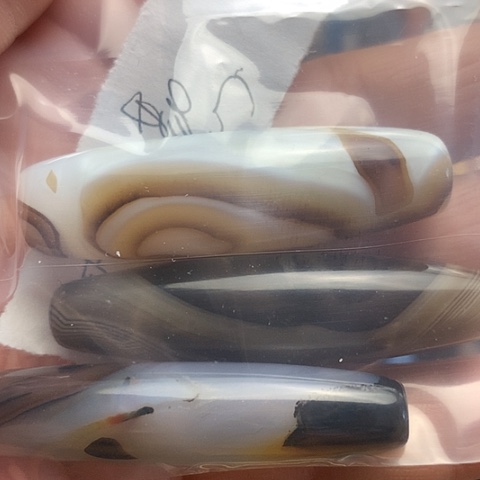 玛瑙/玉髓颈饰合金杰*燕