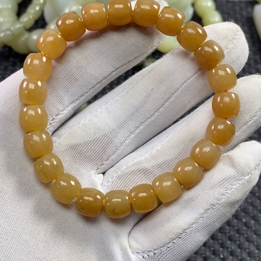 和田玉手链未镶嵌