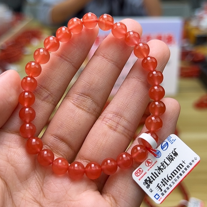 南红玛瑙多样性发一，卡6mm➕未镶嵌