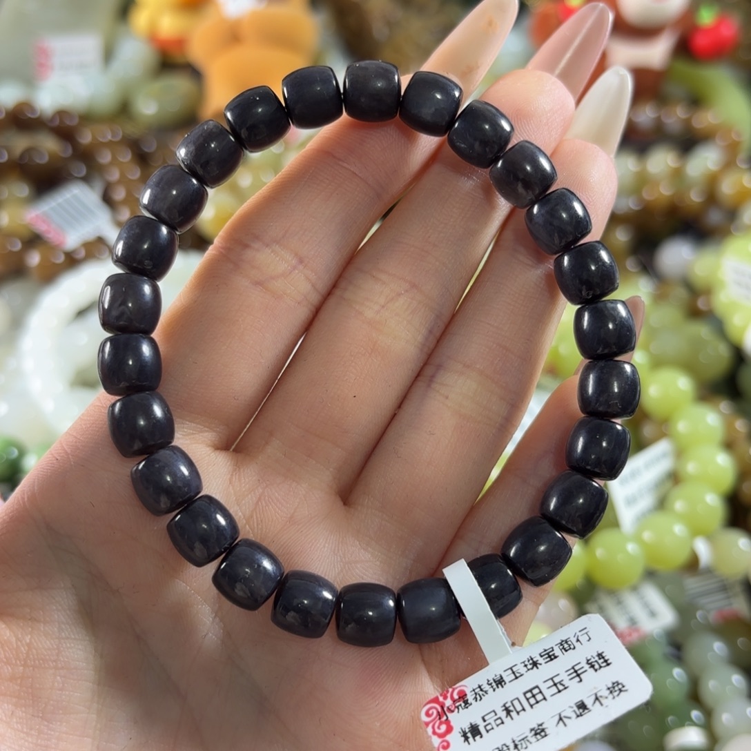 和田玉未镶嵌手链177