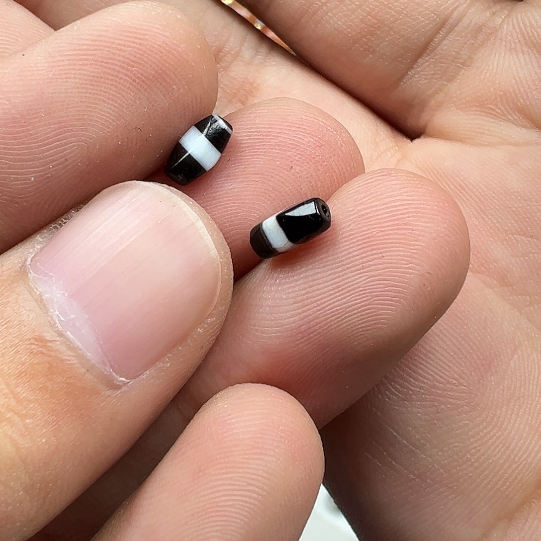 玛瑙/玉髓未镶嵌珠宝半成品x21   6.8×3.5