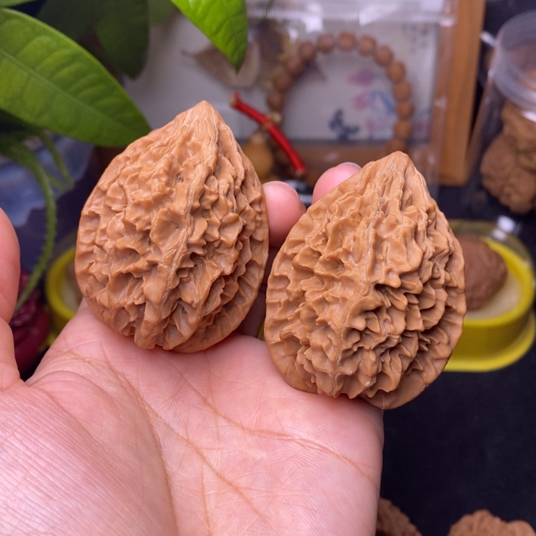 文玩核桃把件42招财鼠