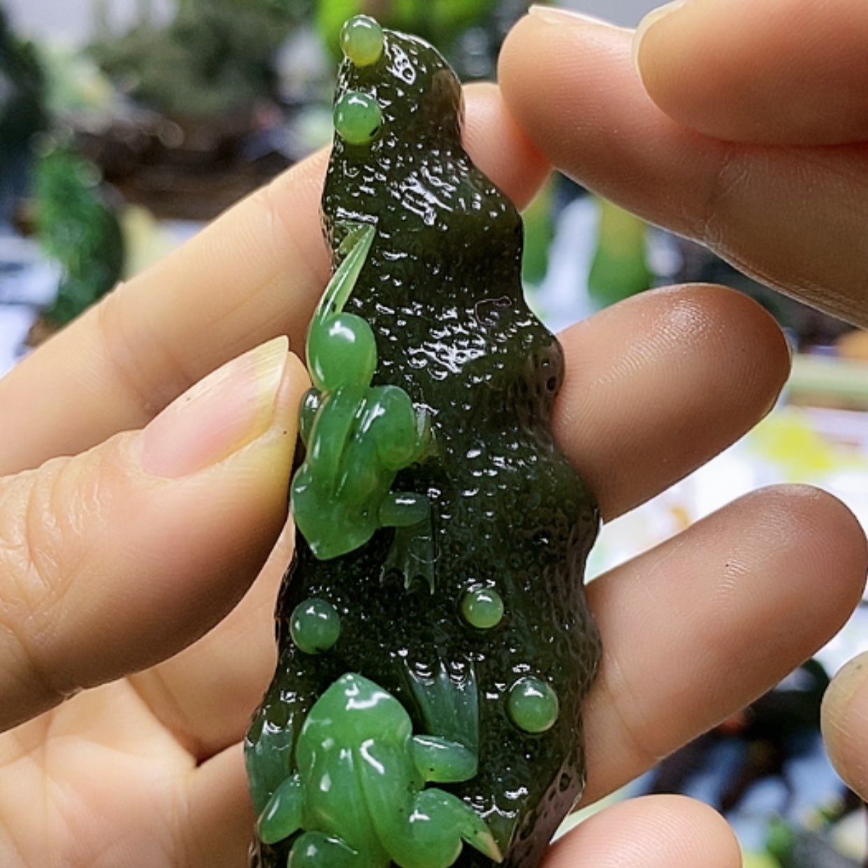 【闪购商品】和田玉（碧玉）挂件未镶嵌