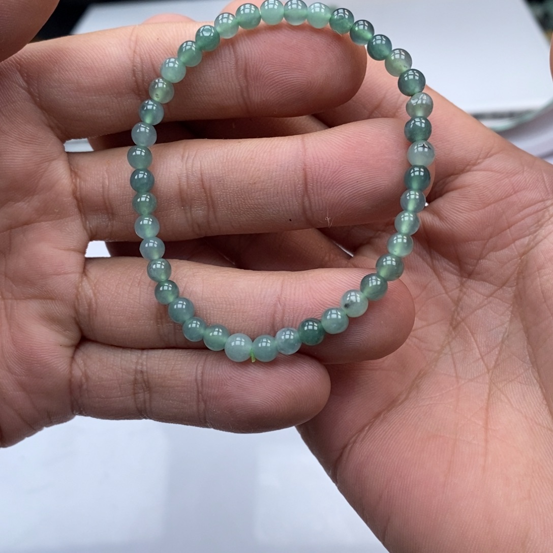 翡翠未镶嵌手链天然a货翡翠10