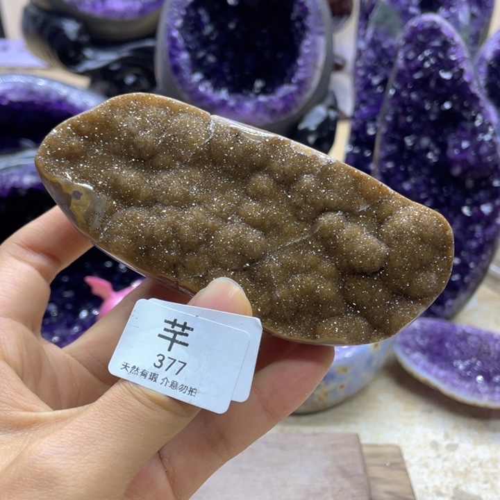 未镶嵌珠宝半成品紫晶