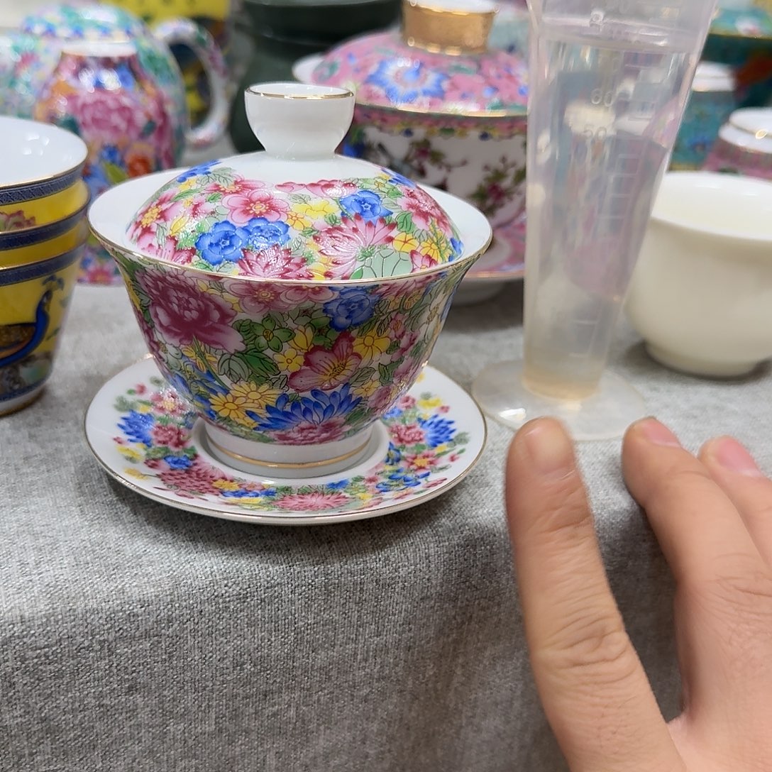 三才盖碗一个处理