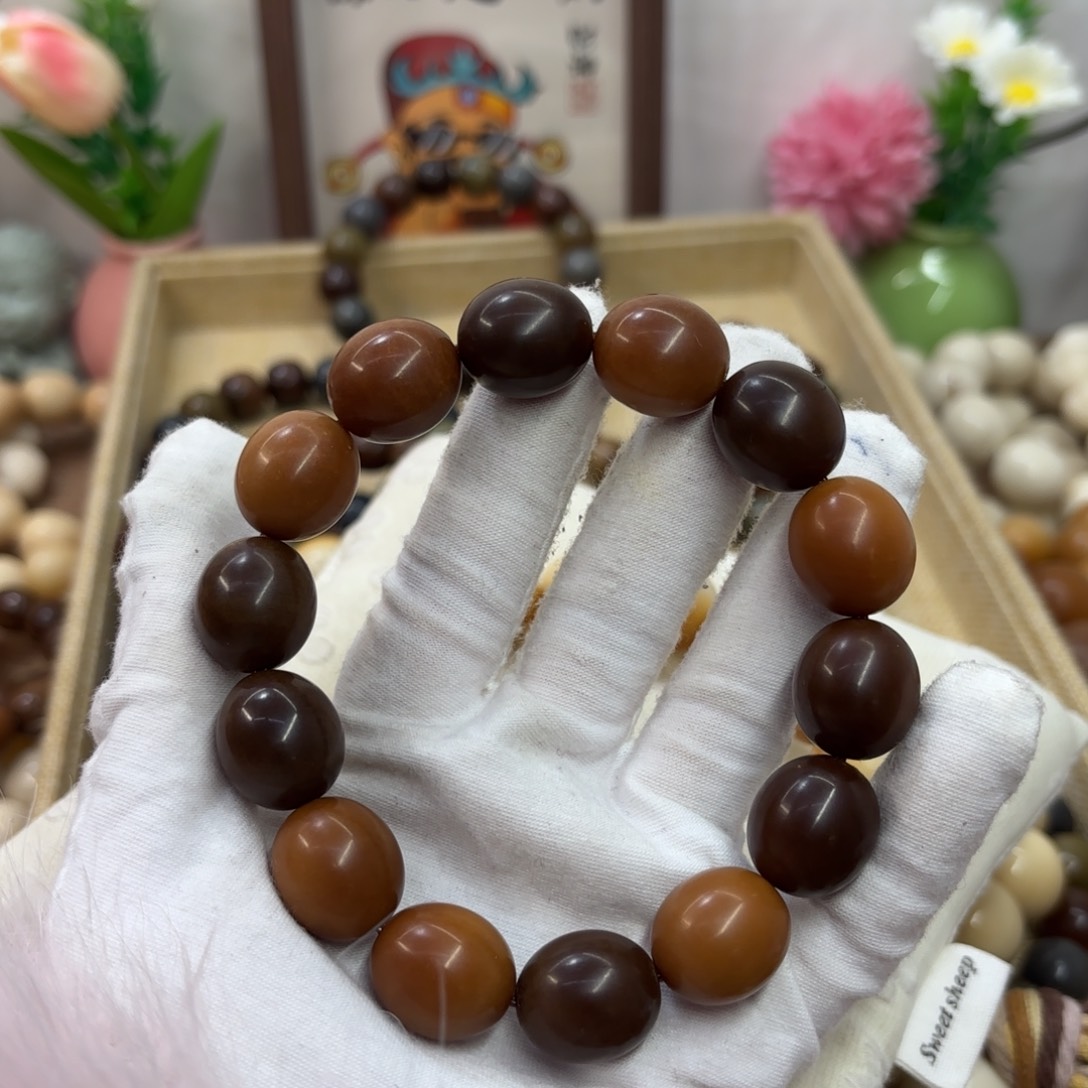 菩提根/象牙果吊坠18干磨瑕疵落地果糖油802