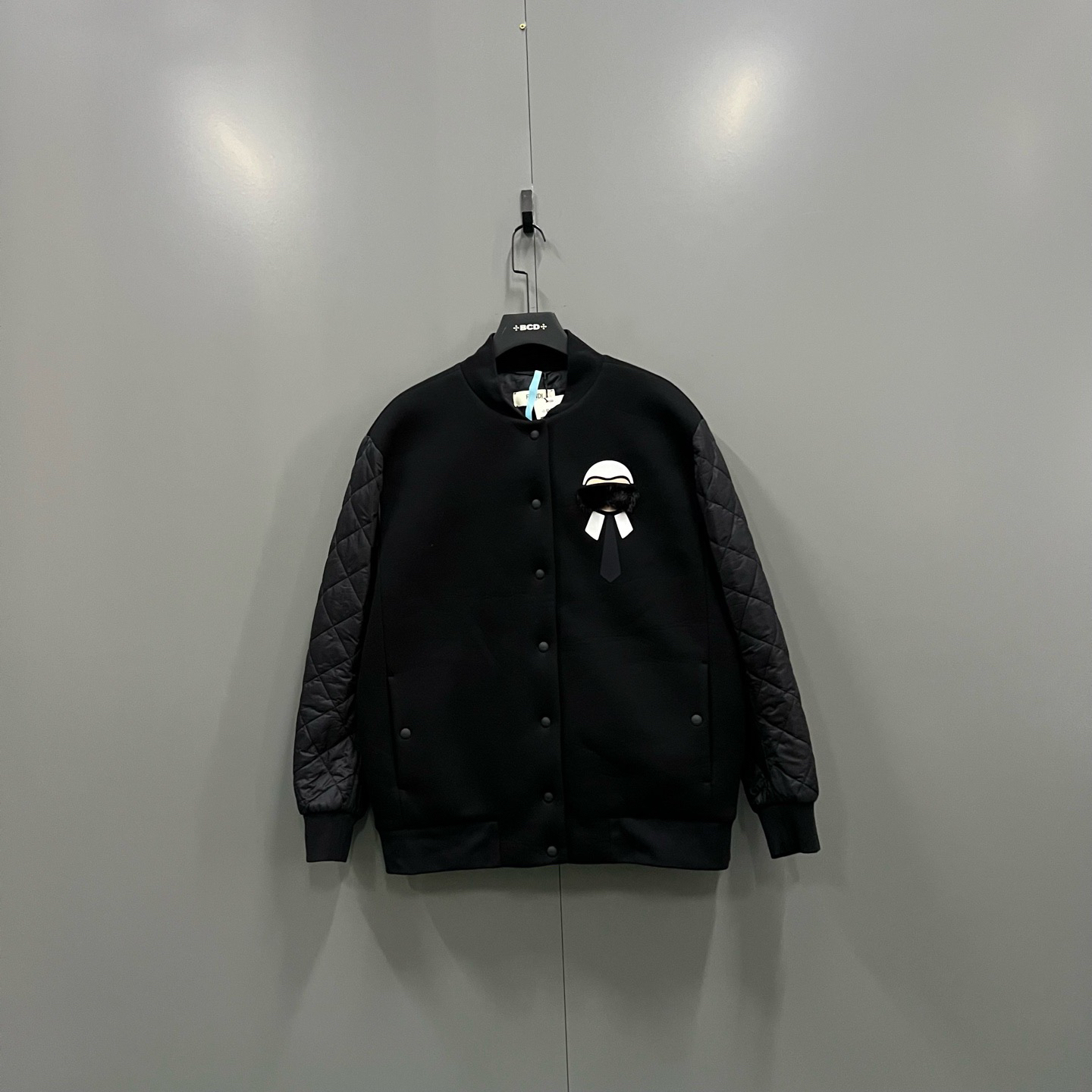 99新 FENDI/芬迪 楠 老佛爷图案刺绣夹克 46码/98新/1207140